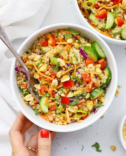 Thai Quinoa Crunch Salad