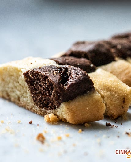 Nana's Marble Mandel Bread