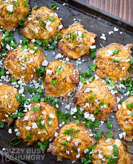 Potato Bites Buffalo Style (5 Ingredients)