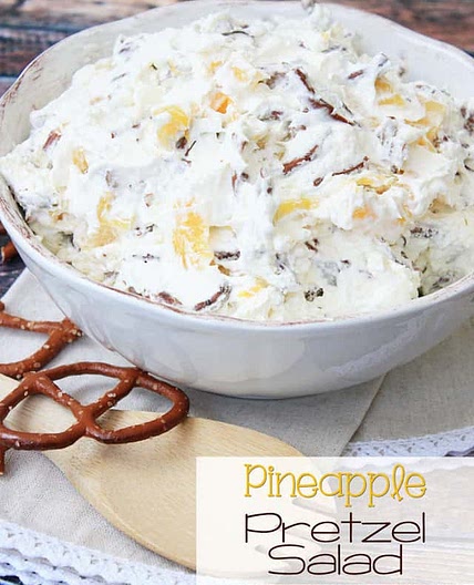 Pineapple Pretzel Salad