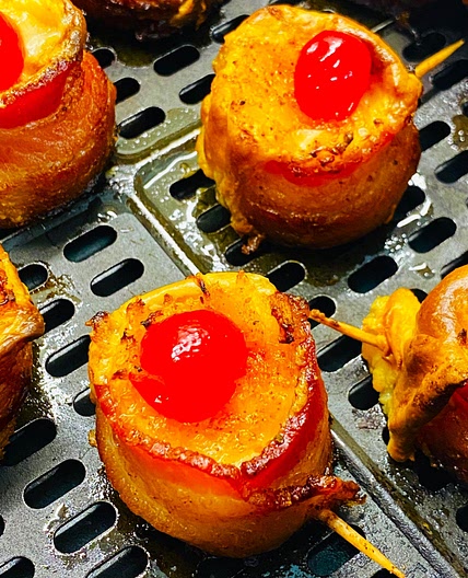 Air Fryer Pineapple Pig Shots