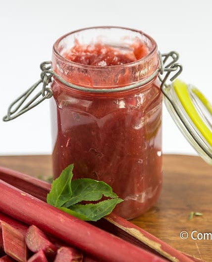 No Pectin Rhubarb Jam