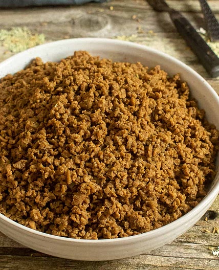 Easy Vegan Sausage Crumbles