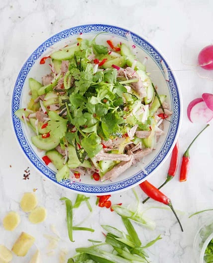 Sesame Hand Shredded Turkey Recipe | 芝麻手撕火雞