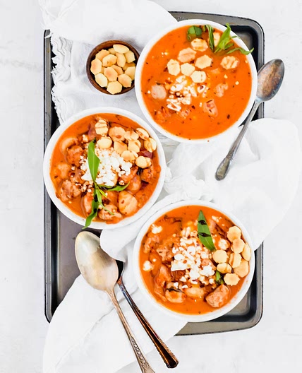 Spicy Sausage and Cauliflower Gnocchi Soup Recipe