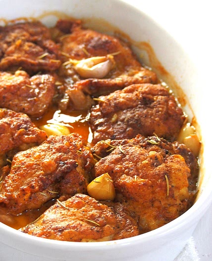 Rosemary Chicken with Garlic