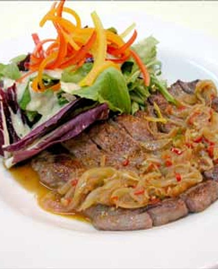 사천식쇠고기스테이크