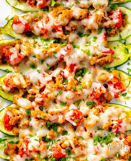 Stuffed Zucchini Boats