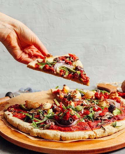 Easy Vegan Gluten Free Pizza Crust