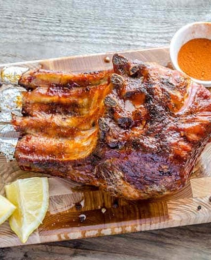 Smoked Rack of Pork