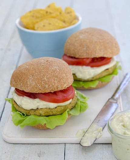 Artichoke Sunflower Burgers