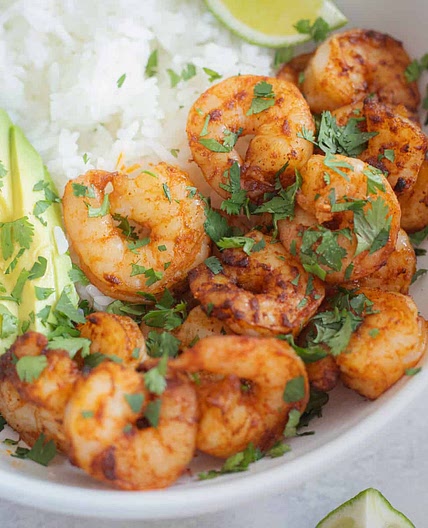 Air Fryer Frozen Shrimp (No Thawing!)