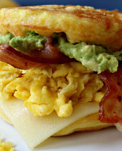 Keto Chaffle Breakfast Sandwich