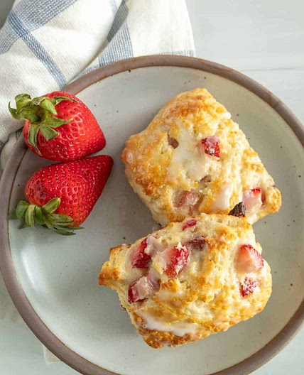 Strawberry Biscuits