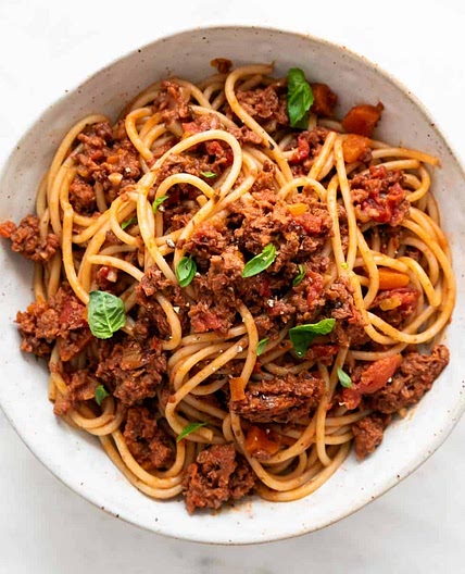 Easy Vegan Bolognese Sauce