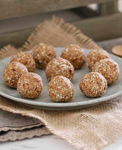 Healthy Salted Caramel Protein Balls