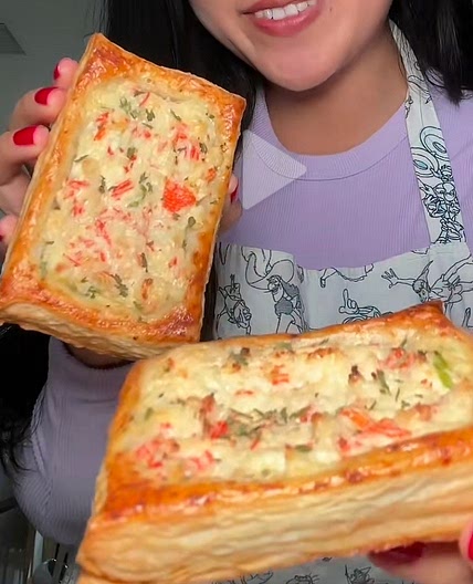 Crab Rangoon Puff Pastry