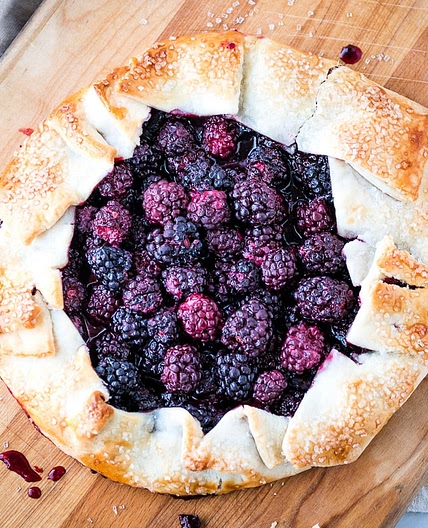 Blackberry Crostata