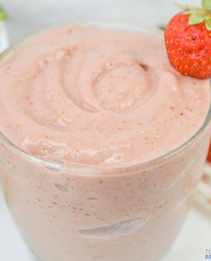 Strawberry Spinach Smoothie
