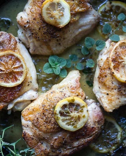 FODMAP IT!™ Chicken Thighs with Lemon & Oregano