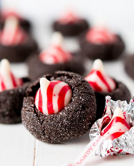 Chocolate Peppermint Blossoms
