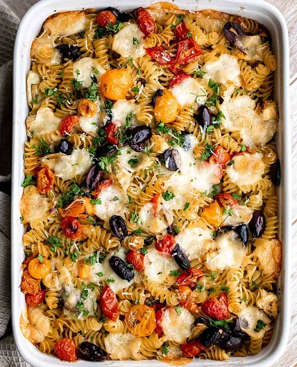 Baked Mediterranean Pasta