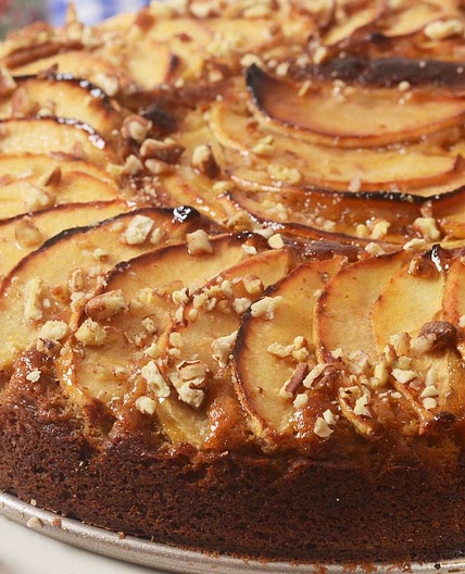 Apple Gingerbread Cake Recipe - Joyofbaking.com *Video Recipe*