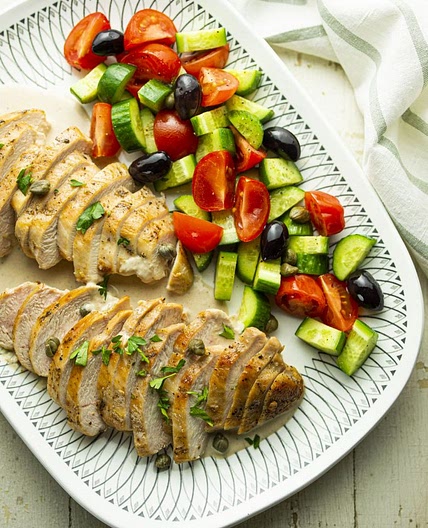 Poulet sauce tonnato