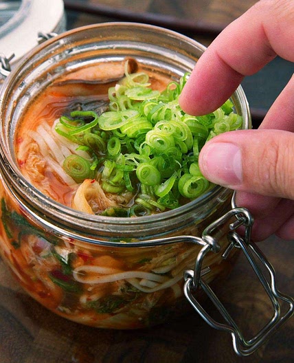 DIY Spicy Kimchi Beef Instant Noodles Recipe