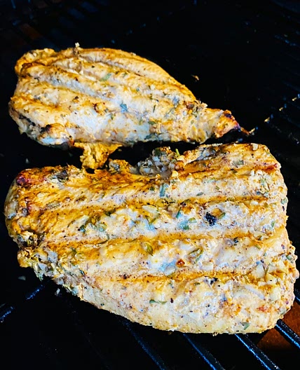 Traeger Lemon Herb Turkey Tenderloins