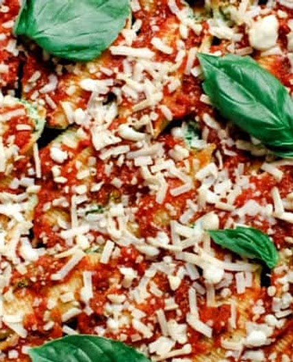Vegan Stuffed Shells with Cashew-Almond Ricotta