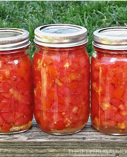 How to Can Diced Tomatoes