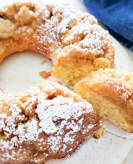 Banana Coconut Upside Down Bundt Cake