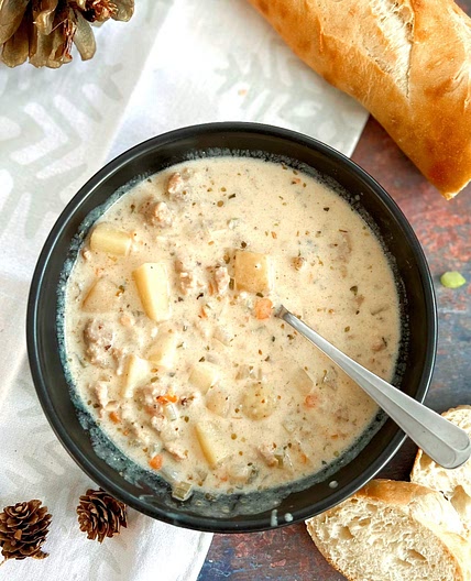 Creamy Sausage and Potato Soup