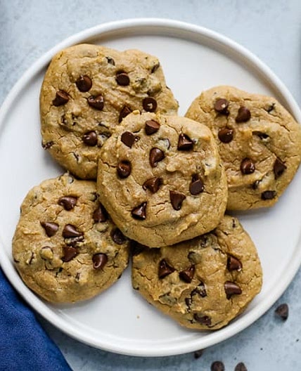Chickpea Chocolate Chip Cookies