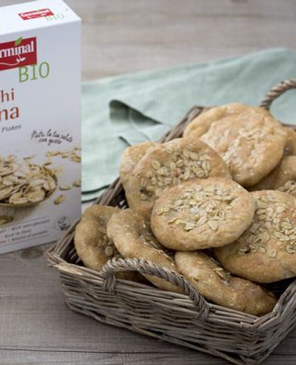 Focaccine ai fiocchi d'avena