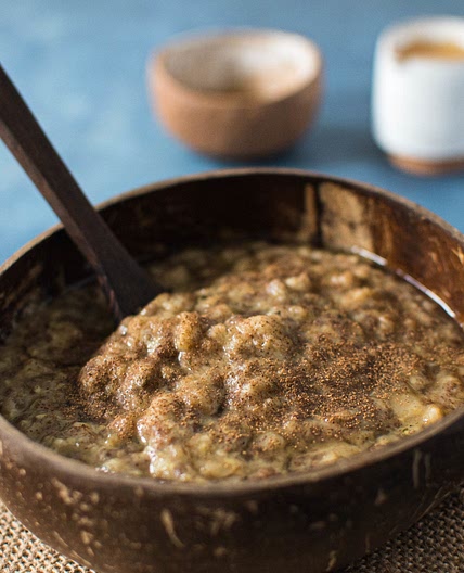 Creamy Porridge with Eggs