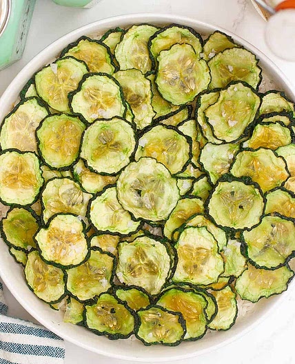 Cucumber Chips - Dehydrated And Baked