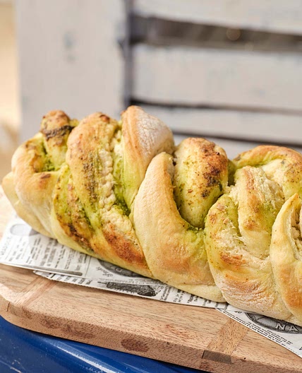 Veganer Pesto Babka