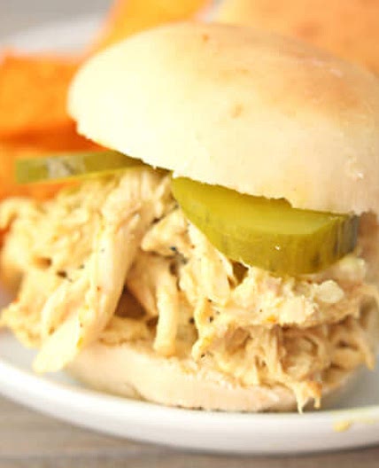Instant Pot Honey Mustard Chicken Sandwiches