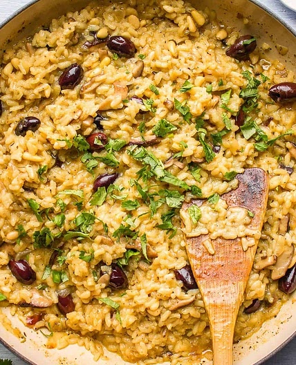 Best Vegan Mushroom Risotto