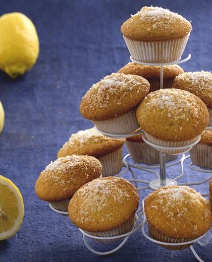 Muffin al cocco e limoncello