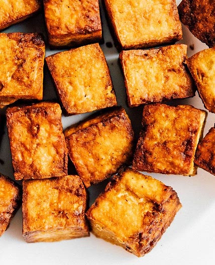 Crispy Air Fried Tofu