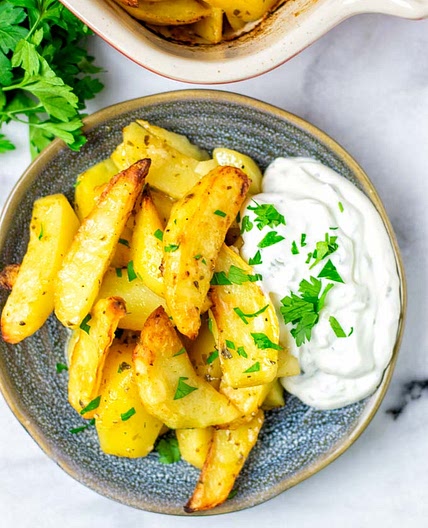 Greek Lemon Potatoes