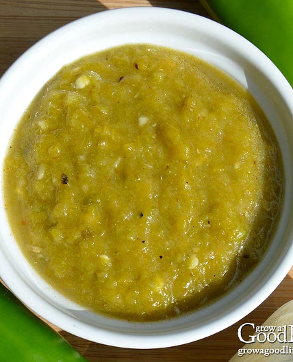 Roasted Green Chile Sauce