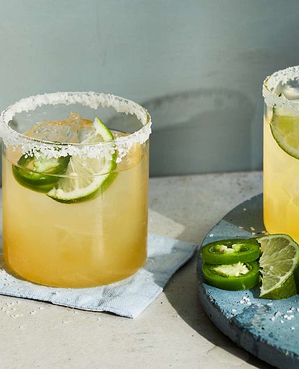 Spicy Mezcal Margarita