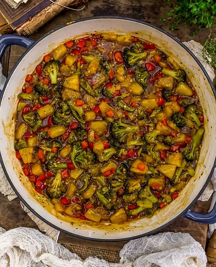 Pineapple Teriyaki Skillet