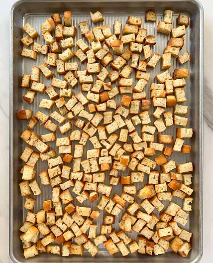 How to Make Bread Cubes for Stuffing