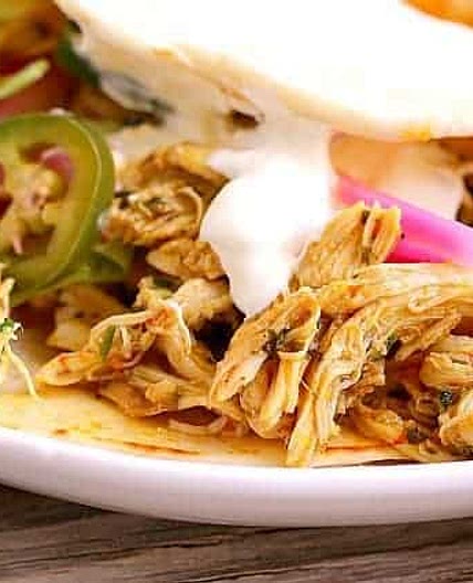 Easy Chicken Tacos | Instant Pot and Stove Top