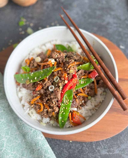 Ground Beef Stir Fry